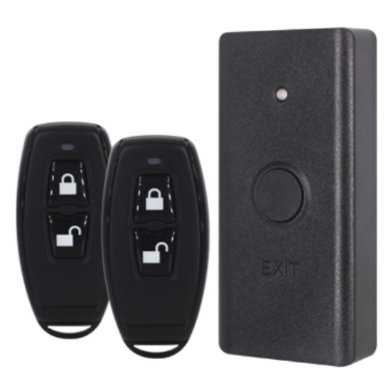 Secukey WS1-A KIT Ασύρματη Ηλεκτρική Κλειδαριά Λειτουργεί με Μπαταρίες Ασφαλείας Με Ηλεκτροπύρο Black