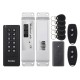 Secukey WS1-A KIT Ασύρματη Ηλεκτρική Κλειδαριά Λειτουργεί με Μπαταρίες Ασφαλείας Με Ηλεκτροπύρο Black