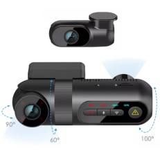 Viofo T130 3CH 3πλή Κάμερα Αυτοκινήτου (1440P Εμπρός - 1080 Εντός - 1080P Πίσω) Viofo T130 3CH 3πλή Κάμερα Αυτοκινήτου (1440P Εμπρός - 1080 Εντός - 1080P Πίσω)