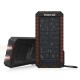 POWERADD Apollo 2 12000mAh Αδιάβροχο Power Bank Ηλιακός Φορτιστής Solar Panel (MP-3103BK)