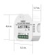 MOES WRM-104B-MS Έξυπνος Διακόπτης Φωτός WiFi/RF433 2Gang MOES WRM-104B-MS Έξυπνος Διακόπτης Φωτός WiFi/RF433 2Gang