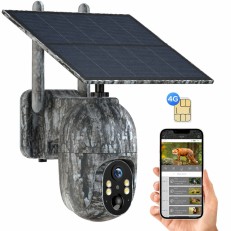 Voopeak TC27 4G Live Video με Εφαρμογή και Sun Πάνελ (Μπατ. 10400mAh/2K/Ρομποτική 355°-90°)