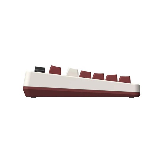 8BitDo Retro Mechanical Keyboard Fami Edition Ασύρματο Gaming Μηχανικό Πληκτρολόγιο με Custom διακόπτες (Αγγλικό US)