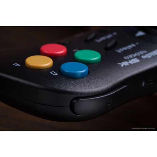 8Bitdo NEOGEO Ασύρματο Wireless Gamepad για Android / PC (RET00371) Μαύρο