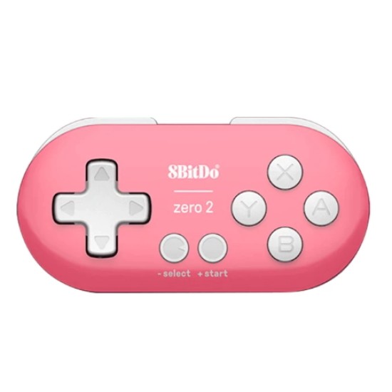 8Bitdo Zero 2 Controller Pink 8Bitdo Zero 2 Controller Pink
