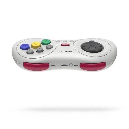 8Bitdo M30 Bluetooth Ασύρματο Gamepad για Android / PC / Switch Λευκό