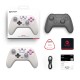 GameSir Nova HD Rumble NS RGB Multiplatform Gamepad (Bluetooth/USB-C/Ασύρματο) (PC/Switch/iOS/Android) White