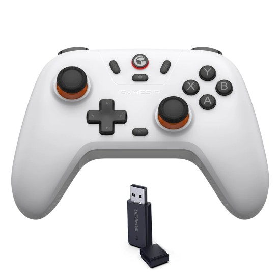 GameSir Nova Lite Multiplatform Gamepad (Bluetooth/USB-C/Ασύρματο) (PC/Switch/iOS/Android) Domino White