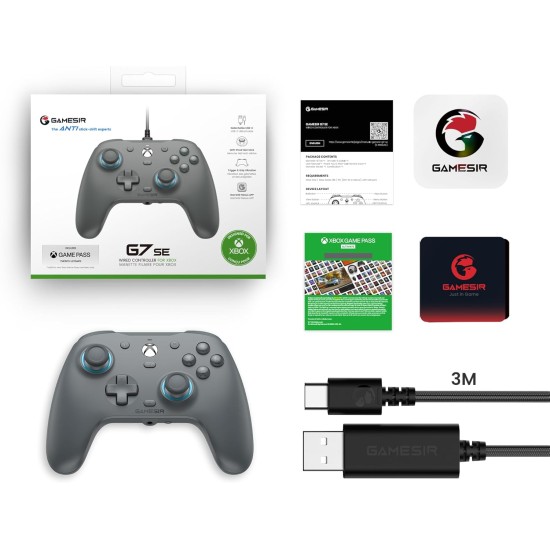 Gamesir G7 SE Ενσύρματο Gamepad για PC / Xbox One / Xbox Series - Gray