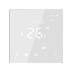 Hysen HY608 WIFI Ψηφιακός Θερμοστάτης Smart για Αέριο/Πετρέλαιο (3A/Οθόνη Led/Φωνητικές Εντολές/Εφαρμογή) White Hysen HY608 WIFI Ψηφιακός Θερμοστάτης Smart για Αέριο/Πετρέλαιο (3A/Οθόνη Led/Φωνητικές Εντολές/Εφαρμογή) White