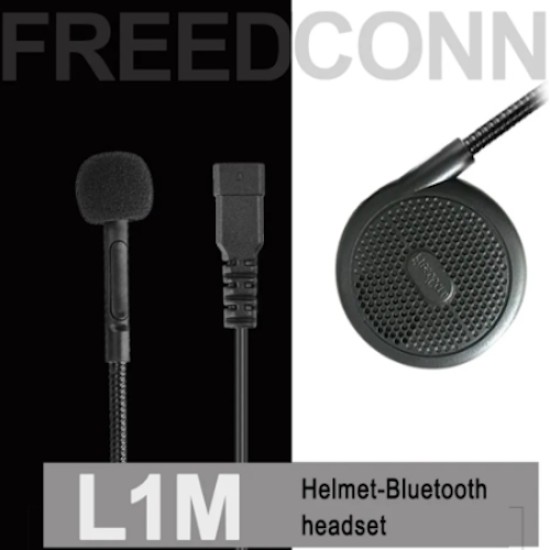 FreedConn L1M Bluetooth Ασύρματο Handsfree για κράνος μηχανής (έως 2 χρήστες)