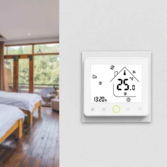 MOES BHT-002 Έξυπνoς WiFi Θερμοστάτης - Boiler / Water Heating / Electric Heating