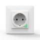 MOES WK-Y-EU-WH-MS Smart WiFi Χωνευτή Πρίζα Τοίχου (16Α) Λευκή MOES WK-Y-EU-WH-MS Smart WiFi Χωνευτή Πρίζα Τοίχου (16Α) Λευκή