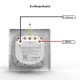 MOES WK-Y-EU-WH-MS Smart WiFi Χωνευτή Πρίζα Τοίχου (16Α) Λευκή MOES WK-Y-EU-WH-MS Smart WiFi Χωνευτή Πρίζα Τοίχου (16Α) Λευκή