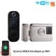 Moes WDL-R5-2 Έξυπνη Κλειδαριά WiFi Συρόμενων Θυρών για όλες τις πόρτες (Ξεκλείδωμα με: Fingerprint/Pin/Κλειδί/Εφαρμογή/Κάρτα)
