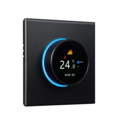 Moes WiFi Θερμοστάτης κατάλληλος για ατμολέβητα νερού, αερίου και ηλεκτρική θέρμανση (WHT-7000-GC-BK-EN)