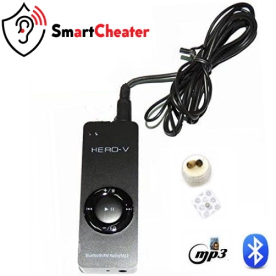 Smartcheater MP3 και Bluetooth Περιλαίμιο με Spy Ακουστικό Ψείρα