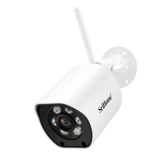 Srihome SH034C-4MP IP Wi-Fi Onvif Κάμερα (Αδιάβροχη/Φακός 4mm/3X Zoom/2.4GHz και 5GHz)