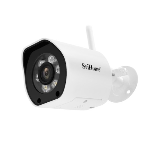 Srihome SH034C-4MP IP Wi-Fi Onvif Κάμερα (Αδιάβροχη/Φακός 4mm/3X Zoom/2.4GHz και 5GHz)