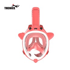 Thenice KF-5 Παιδική Μάσκα Θαλάσσης Φαλαινάκι με Νεροπίστολο Full Face Snorkel Mask (XS) Orange Thenice KF-5 Παιδική Μάσκα Θαλάσσης Φαλαινάκι με Νεροπίστολο Full Face Snorkel Mask (XS) Orange