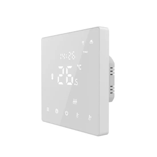Hysen HY610 WIFI Έξυπνος Θερμοστάτης Smart & Internet control για Αέριο/Πετρέλαιο (3A/Οθόνη LCD) Λευκός