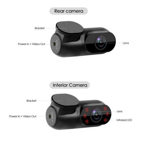 Viofo A139 PRO 3CH Τριπλή Κάμερα Αυτοκινήτου 4K HDR με GPS και 5GHZ WI-FI Viofo A139 PRO 3CH Τριπλή Κάμερα Αυτοκινήτου 4K HDR με GPS και 5GHZ WI-FI