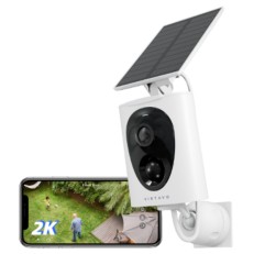 Virtavo Solarflask Κάμερα Παρακολούθησης WiFi 2K με ΑΙ, Ηλιακό Πάνελ, Μπαταρία και Αμφίδρομη Επικοινωνία Virtavo Solarflask Κάμερα Παρακολούθησης WiFi 2K με ΑΙ, Ηλιακό Πάνελ, Μπαταρία και Αμφίδρομη Επικοινωνία