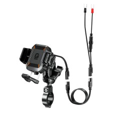 Kewig M33A Αδιάβροχη Βάση Κινητού 3.5" έως 7" για Μηχανή/Ποδήλατο με Ασύρματη Φόρτιση (Qi) & Quick Release Kewig M33A Αδιάβροχη Βάση Κινητού 3.5" έως 7" για Μηχανή/Ποδήλατο με Ασύρματη Φόρτιση (Qi) & Quick Release