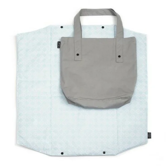 KipKep Napper Play Mat To-Go με Τσάντα – Πρακτικό Στρωματάκι Παιχνιδιού & Αλλαξιέρα για Βόλτες (Grey)
