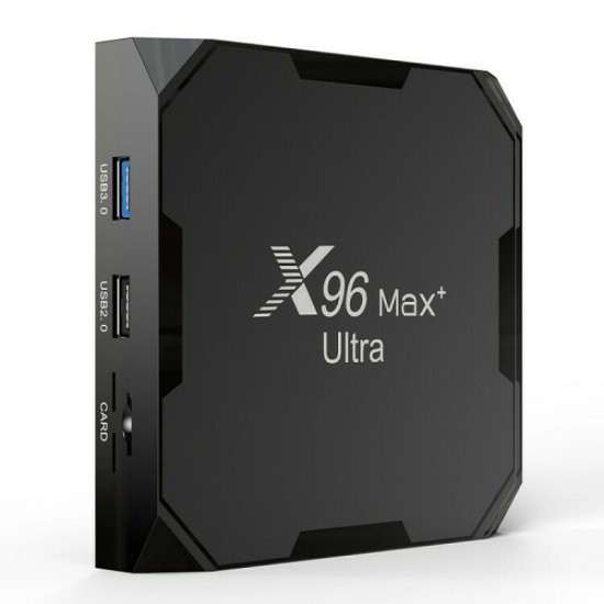 X96 Max+ Ultra TV Box (Amlogic S905X4/4GB RAM/32GB ROM/Android 11/4K/8K/WiFi/BT/USB3.0)