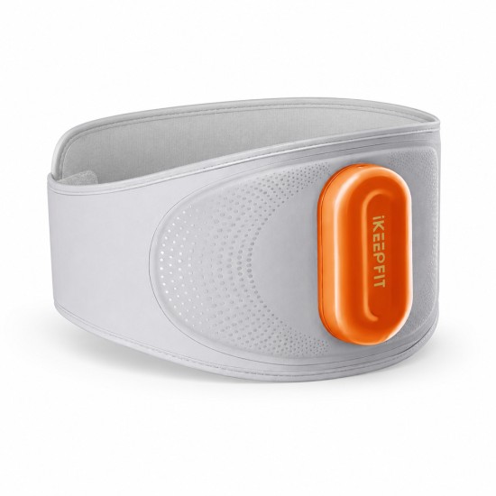 iKeepFit W17 Maxwarm 5.0 Ασύρματη Θερμαινόμενη Ζώνη Μασάζ Μέσης με Συμπίεση Αέρα & Δόνηση (5000mAh/Graphene Heat/Red Light)