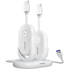 Lemorele G500 Ασύρματη Αναμετάδοση HDMI Transmitter & Receiver – Εμβέλεια 50m / Full HD 1080p (Υποστήριξη έως 8 Συσκευών)