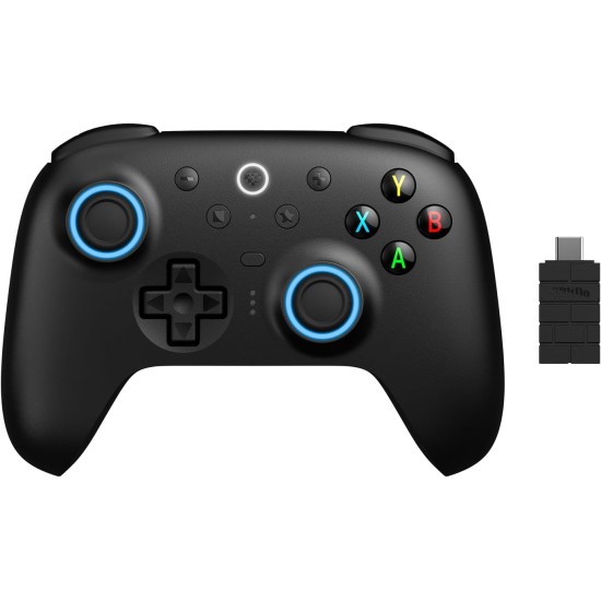 8BitDo Ultimate 2 Wireless με Charging Dock Ασύρματο Gamepad για Windows / Android (Xbox Layout) Μαύρο