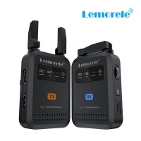 Lemorele R5030 Ασύρματος Πομπός Δέκτης HDMI 200m (1080P@60Hz/Low Latency/USB-C ή NP-F Μπαταρία) Black