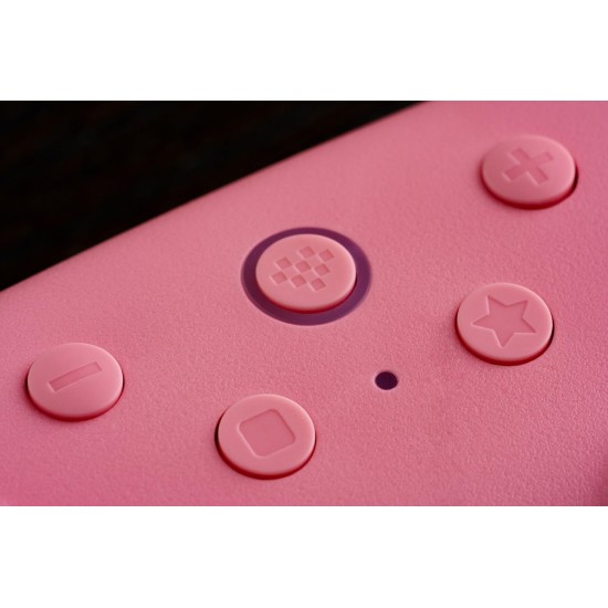 8BitDo Ultimate 2C Bluetooth Controller για Switch (Hall Effect Μοχλοί/Δόνηση Rumble/Turbo) Pink