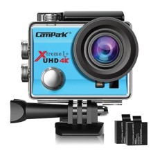 Campark ACT74A-Blue Action Camera (4K/20MP/EIS/2" Screen/WiFi/2 Μπατ./Χειριστήριο Βραχιόλι) Campark ACT74A-Blue Action Camera (4K/20MP/EIS/2" Screen/WiFi/2 Μπατ./Χειριστήριο Βραχιόλι)