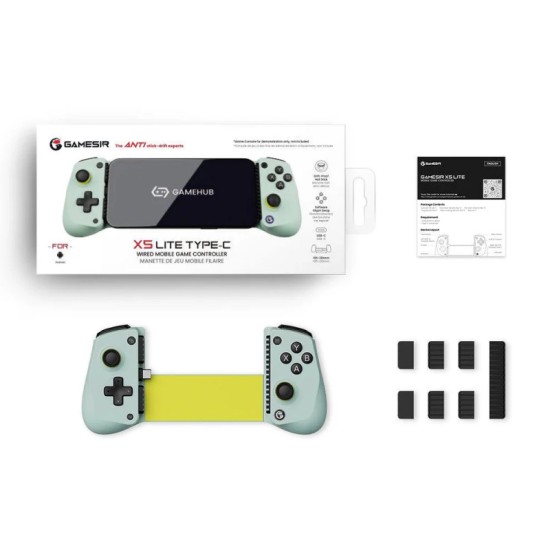 GameSir X5 Lite Mobile Gaming Controller / Android / iOS (iPhone 15/16 series) (Type-C) Wasabi