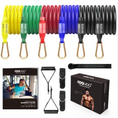 COOWOO Σωληνωτά Λάστιχα Γυμναστικής με Λαβές Σετ 13τμχ Πολύχρωμα Exercise Bands (B08CDD5TKT) COOWOO Σωληνωτά Λάστιχα Γυμναστικής με Λαβές Σετ 13τμχ Πολύχρωμα Exercise Bands (B08CDD5TKT)