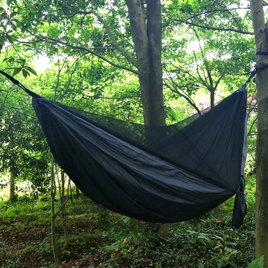 Kepeak Αιώρα Διπλή με Κουνουπιέρα 260x140cm - Μαύρη BL007MSQAU Kepeak Αιώρα Διπλή με Κουνουπιέρα 260x140cm - Μαύρη BL007MSQAU