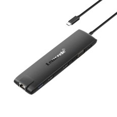 Lemorele TC96 Docking Station 13-σε-1 USB-C Hub 3 Οθονών (Dual 4K HDMI + VGA) Gigabit Ethernet, 4x USB & PD 100W SD & Audio– για Laptop, MacBook
