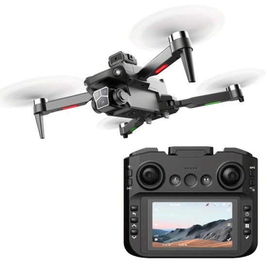 Toysky S182GPS Drone 4K Κάμερα με χειριστήριο με Οθόνη 4,5" (5G WiFi/Αποφυγή Εμποδίων)