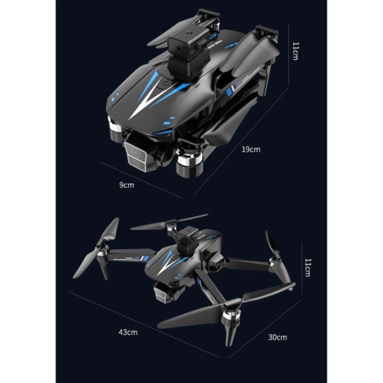 Toysky S189S GPS Drone 3-Axis me 2πλη Κάμερα και Αποφυγή Εμποδίων (Telephoto/50x Zoom)