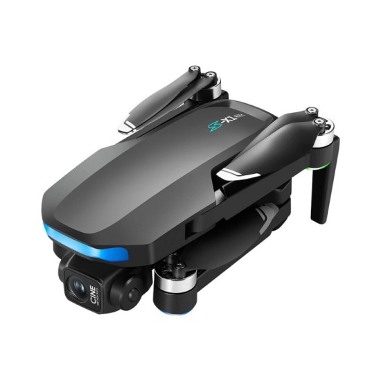 Drayven S-X1 – GPS 4K Drone με 3-Axis Gimbal, 5G Transmission & Follow Mode (Οθόνη 5.6″/Αυτόματη Επιστροφή/EIS) Μαύρο  