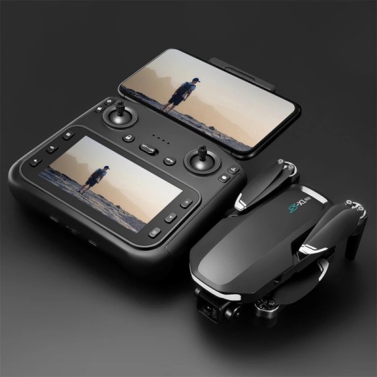 Drayven S-X1 – GPS 4K Drone με 3-Axis Gimbal, 5G Transmission & Follow Mode (Οθόνη 5.6″/Αυτόματη Επιστροφή/EIS) Μαύρο  