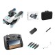 Toysky S159 GPS Drone 6-Axis 4K Κάμερα με χειριστήριο με Οθόνη (5G WiFi/Αποφυγή Εμποδίων) - Λευκό
