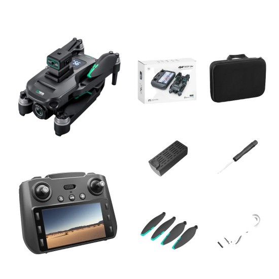 Toysky S159 GPS Drone 6-Axis 4K Κάμερα με χειριστήριο με Οθόνη (5G WiFi/Αποφυγή Εμποδίων)