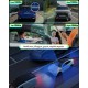 Campark 4πλή Κάμερα Αυτοκινήτου 4CH 360° Full HD με Νυχτερινή Όραση, G-Sensor, WiFi & 24ωρη Καταγραφή Parking