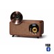 Old Street Audio AS83 Vintage Ασύρματο Ηχείο Ξύλινο (30W/Μπαταρία 4000mAh/Bluetooth 5.4/FM Radio/Ρολόι/USB/TF/AUX/TWS)