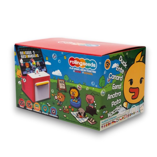 Rolling Seeds 2.0 Διαδραστικό Εκπαιδευτικό Παιχνίδι Γραμμάτων & Αριθμών για Παιδιά (20+ Μαθησιακά Games/Family Play)