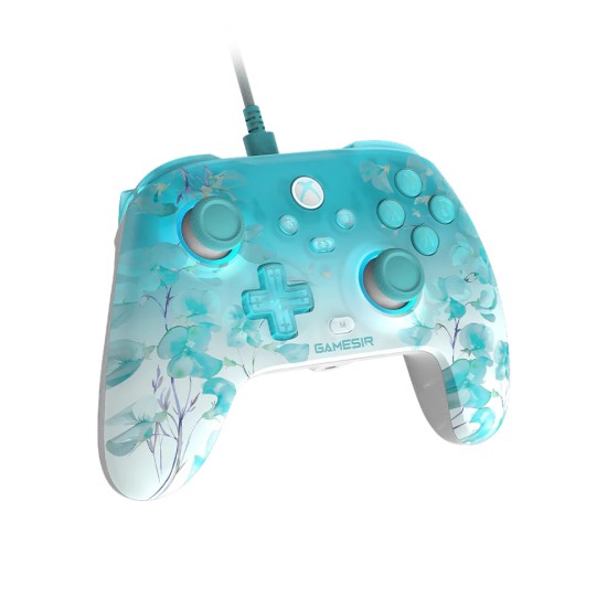 GameSir T7 Pro Wired Gamepad με Hall Effect και 2 Back Buttons για Xbox / PC – Floral Edition
